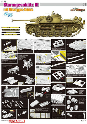 Cyber ​​​​Hobby 6371 Sturmgeschutz III avec Flussiggas-Antrieb (1/35) – image 2