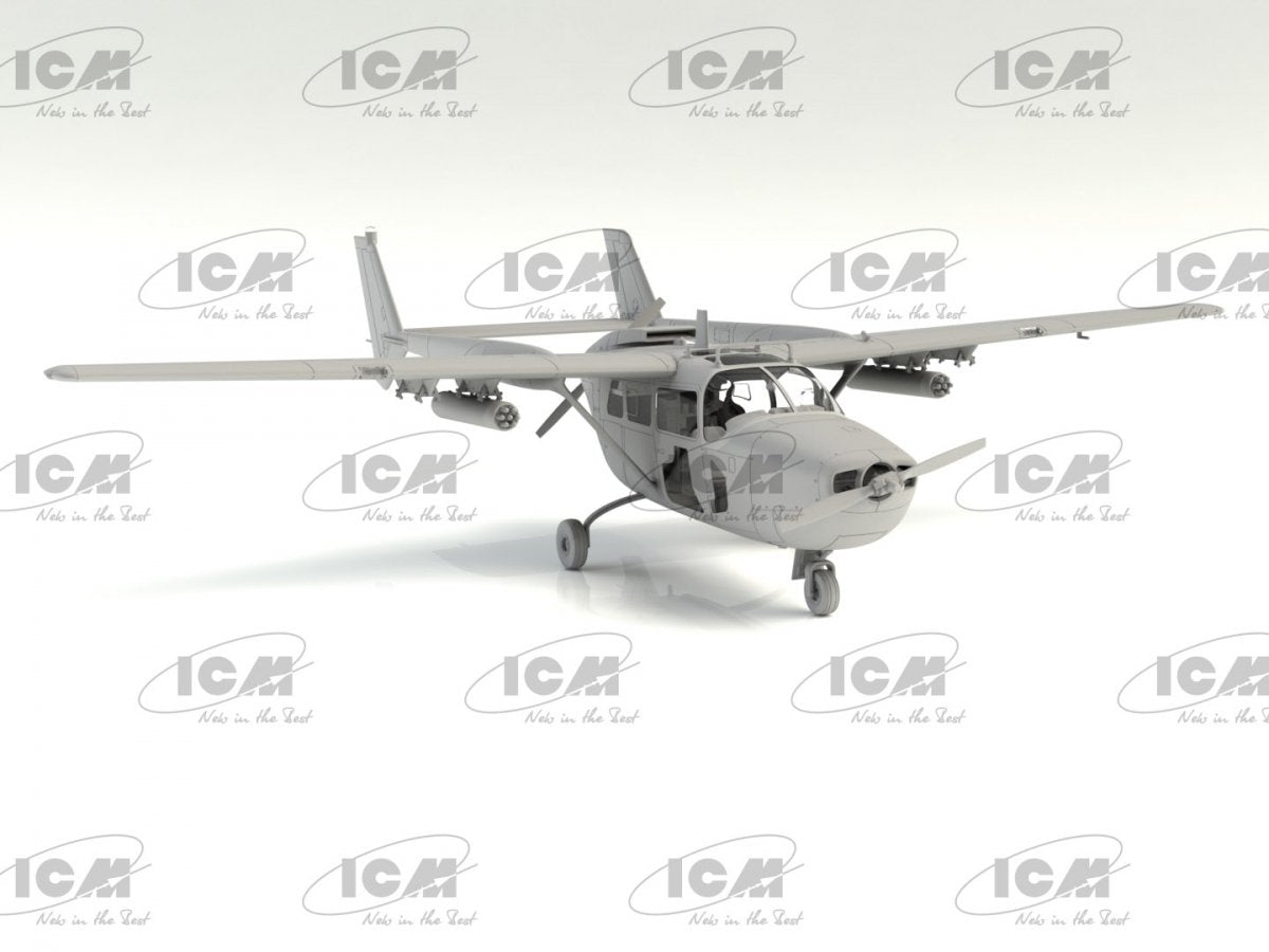 ICM 48292 O-2A (production tardive) Avion d&amp;#39;observation de l&amp;#39;USAF 1/48 – image 6