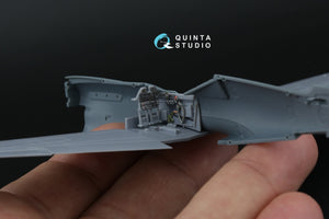Intérieur imprimé en 3D et coloré sur papier décalcomanie Quinta Studio QD72216 P-40N Warhawk (Special Hobby) 1/72  – Bild 6