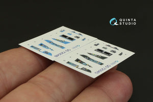 Intérieur imprimé en 3D et coloré sur papier décalcomanie Quinta Studio QD72004 SU-57 (pour kit Zvezda) 1/72 – Bild 2