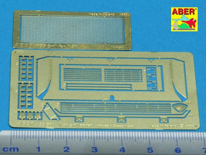 Grilles de protection Aber 35G07 pour char russe T-34 (1/35) – image 2