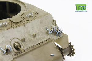 Le set de gardes T-Rex Studio TR35022 pour M4 Sherman (pour coque soudée) peut supporter 2 chars à l&amp;#39;échelle 1/35. – image 4