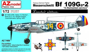 AZ Modèle AZ7488 Bf 109G-2 service roumain (1/72)