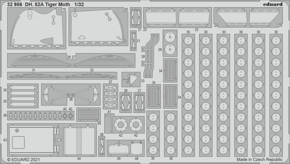 Eduard 32986 DH. 82A Tiger Moth ICM 1/32  – Bild 2
