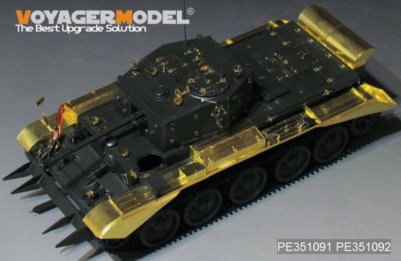 Maquette Voyager PE351091 Cromwell Mk. IV/Centaur CSMk IV britannique de la Seconde Guerre mondiale pour Tamiya au 1/35 – Bild 4