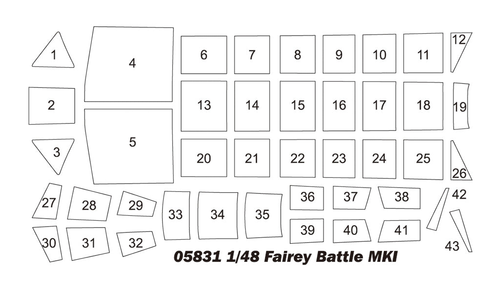 Trumpeter 05831 Fairey Battle Mk.I 1/48 – image 3
