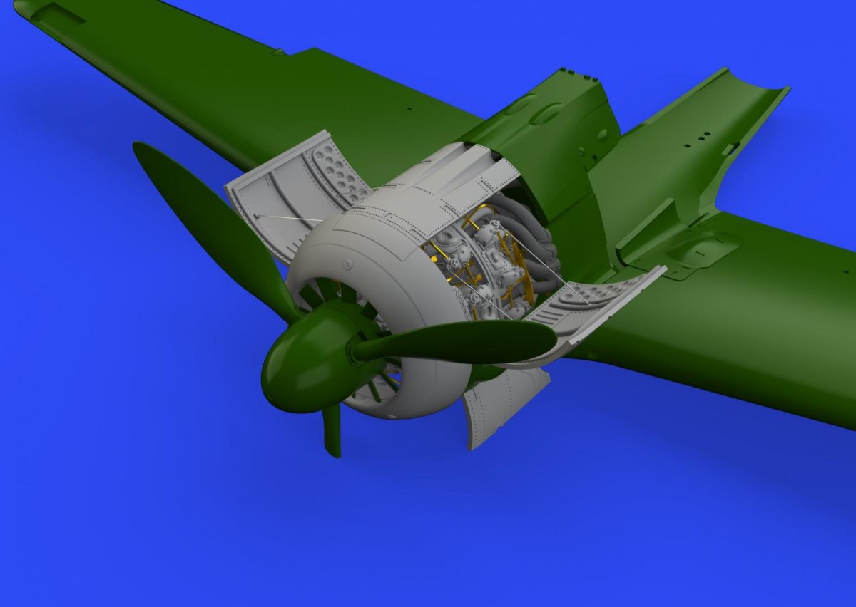 Moteur Eduard 648352 Fw 190A-4 EDUARD 1/48