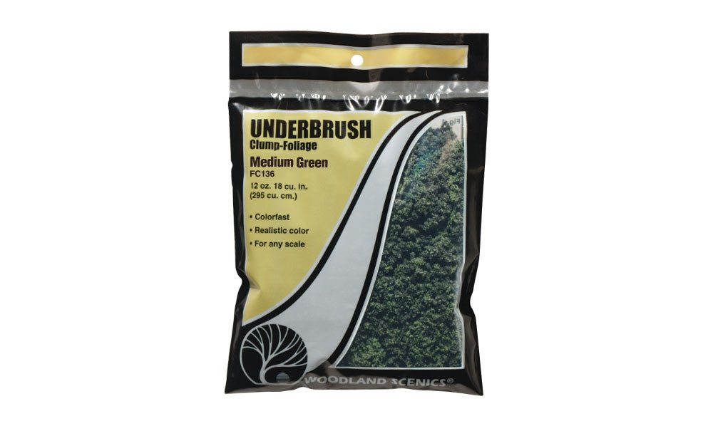 Woodland Scenics WFC136 Sous-bois vert moyen (412 cm3) – image 3