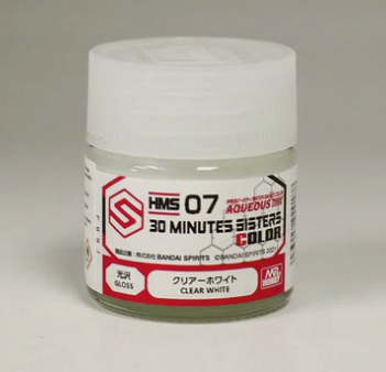 Mr.Color HMS-07 Mr.Aqueous 30 Minutes Sisters Blanc Transparent