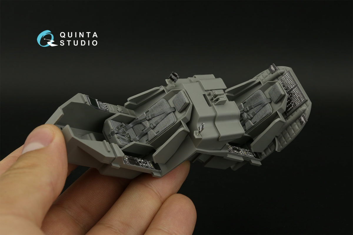 Quinta Studio QD35104 AH-64DI Saraf 3D-Printed &amp;amp; coloured Interior on decal paper (Takom) 1/35 – zdjęcie 7