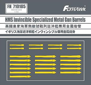 Canons métalliques spécialisés FlyHawk Model FH710105 HMS Invincible 1/700