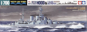 Tamiya 77527 Croiseur de bataille britannique Hood 1/700