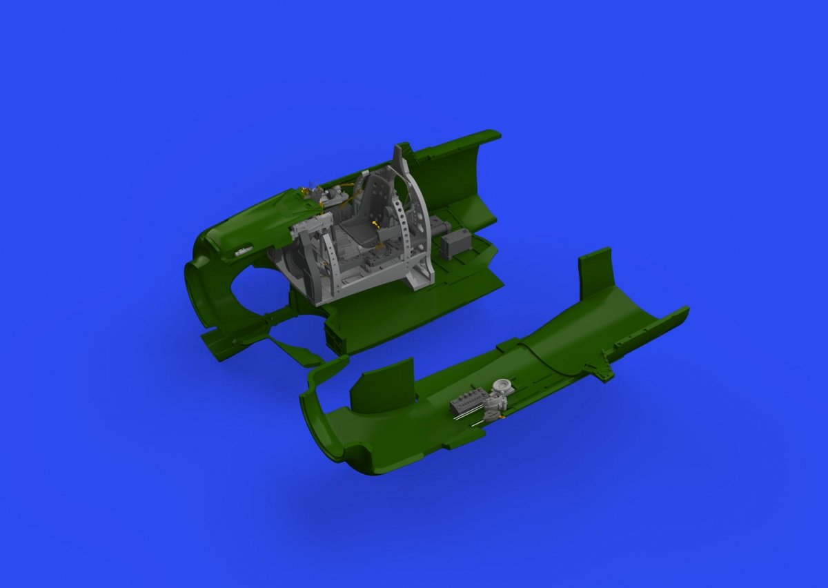 Maquette Eduard 648800 A6M3 cockpit à imprimer EDUARD au 1/48 – immagine 4