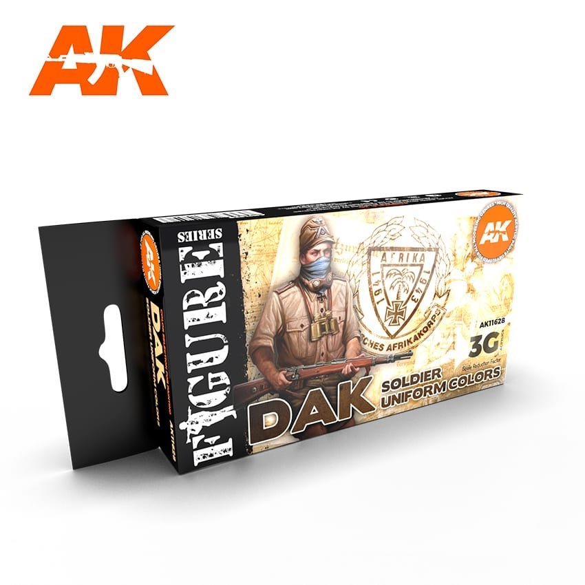 AK Interactive AK11628 COULEURS D'UNIFORME DES SOLDATS DAK