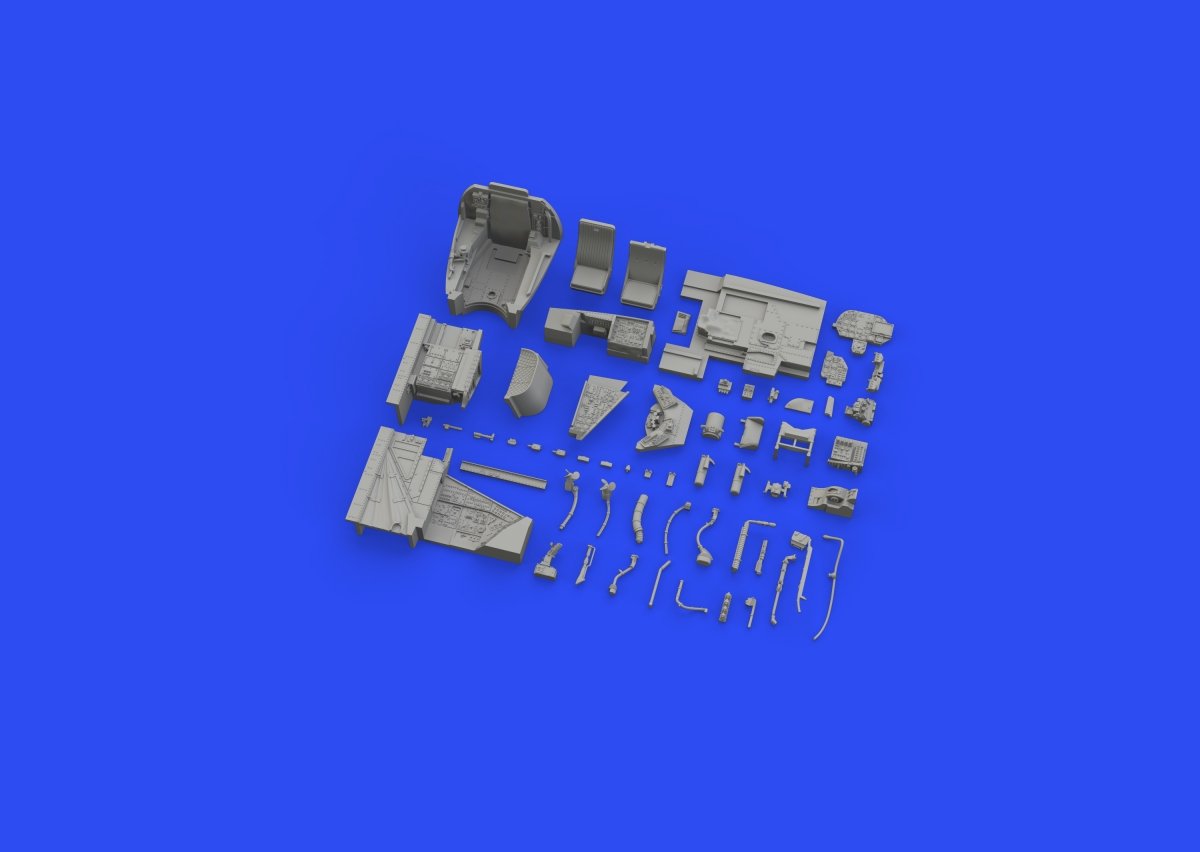 Siège Eduard 648698 A6M2 - Impression Eduard 1/48 – immagine 4