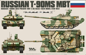 Maquette Tiger 4612 Char de combat principal russe T-90MS au 1/35