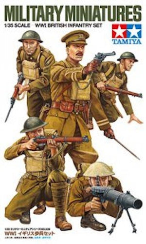 Tamiya 35339 Coffret d&amp;#39;infanterie britannique de la Première Guerre mondiale (1/35)