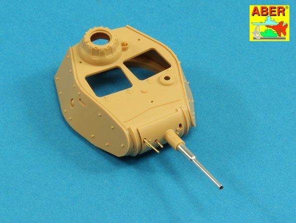 Aber 35L-212 Set of barrels for Soviet tank T-50 45 mm 20K x 1 pcs.; 7.62mm DT x 2pcs. (1/35) – image 6
