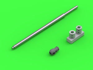 Canon de 17 livres Master GM-35-055 SP M10 « Achilles » - QF (76,2 mm) (pour maquette Tamiya) au 1/35