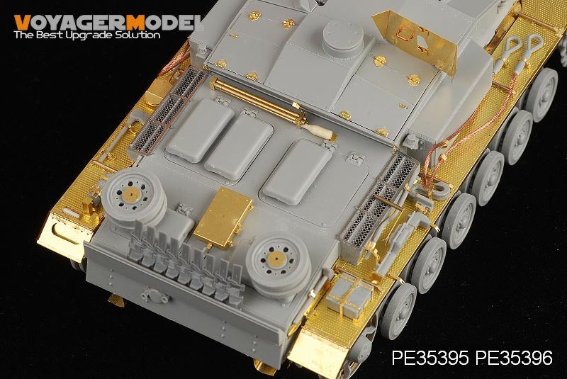 Maquette Voyager PE35395 StuG.III Ausf.F8 allemand de la Seconde Guerre mondiale, version de base (fin de production), pour DRAGON 6644, échelle 1/35 – image 7