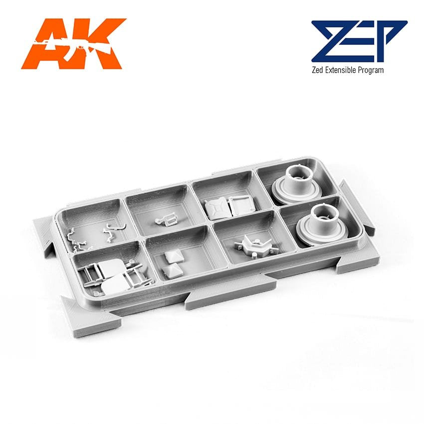 BASE ZEP MS202 AVEC COMPARTIMENTS – imagen 2