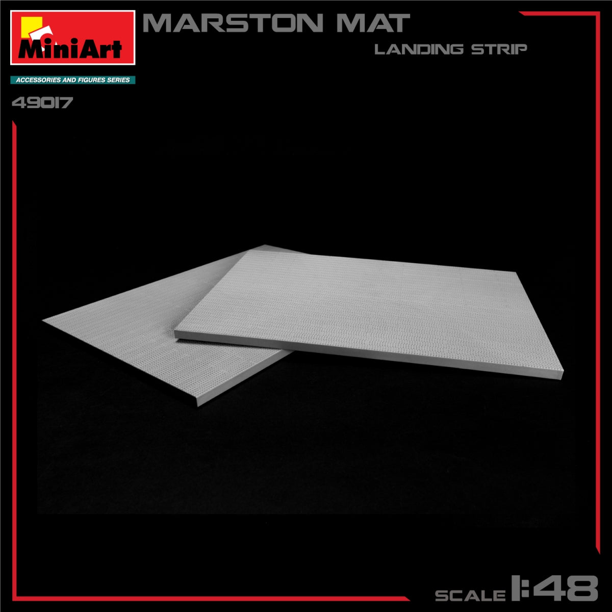 MiniArt 49017 TAPIS MARSTON. PISTE D&amp;#39;ATTERRISSAGE 1/48 – immagine 4