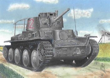 Attaque 72808 PzBefWg. 38 (t) Ausf.B (1/72)