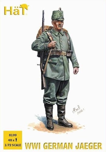 Hat 8199 WWI German Jaegers 1/72