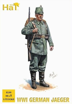 Hat 8199 WWI German Jaegers 1/72