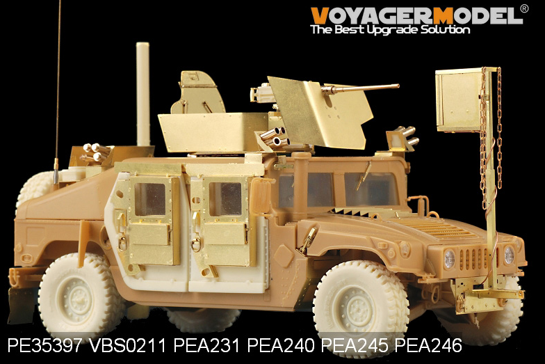 Porte blindée Voyager Model PEA246 pour Humvee moderne (pour Tamiya/Bronco) 1/35 – immagine 8