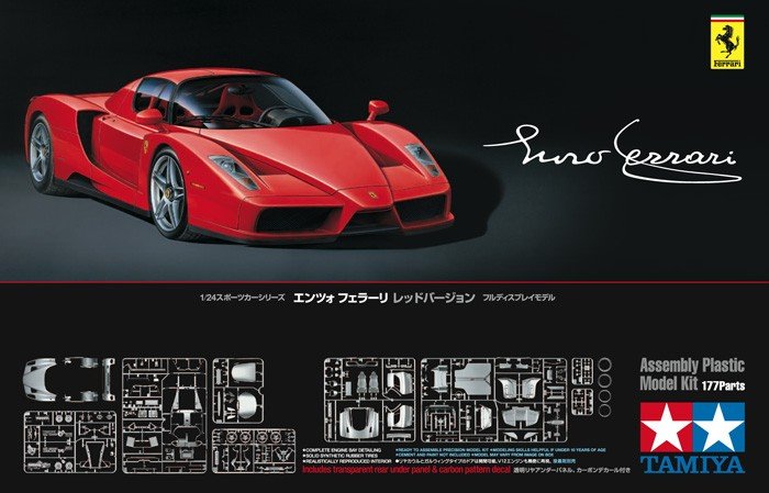 Tamiya 24302 Enzo Ferrari Rosso Corsa (1/24) 