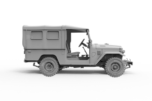 AK Interactive AK35004 FJ43 SUV AVEC TOIT SOUPLE IDF &amp;amp; LAF 1/35 – image 7
