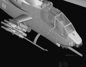 Hobby Boss 87225 AH-1S Cobra Hélicoptère d&amp;#39;attaque (1/72)  – image 6