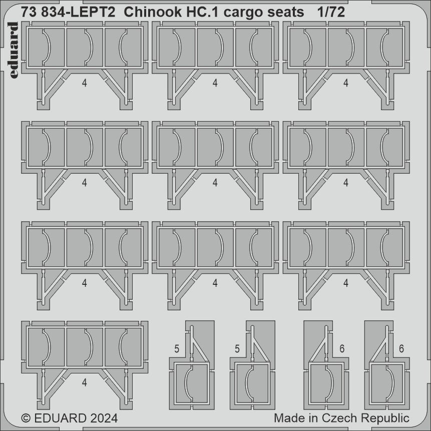 Eduard BIG72185 Chinook HC.1 detail set Airfix 1/72 – zdjęcie 5