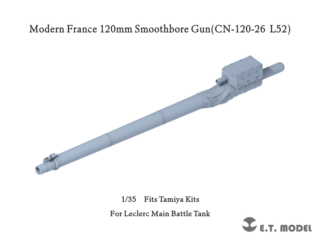 ET modèle P35-347 moderne France Leclerc MBT 120mm pistolet à âme lisse (CN-120-26 L52) 1/35
