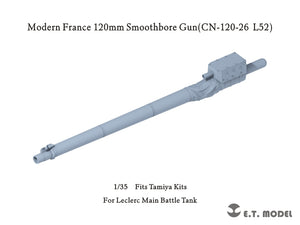 ET modèle P35-347 moderne France Leclerc MBT 120mm pistolet à âme lisse (CN-120-26 L52) 1/35