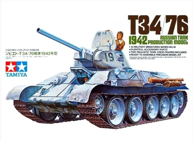 Tamiya 35049 Char russe T-34/76 1942 1/35