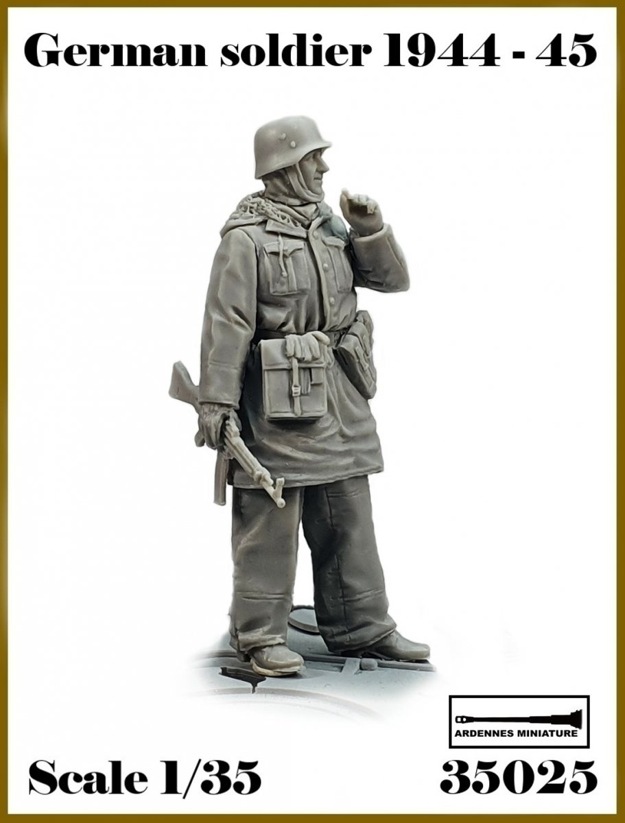 Ardennes Miniature 35025 SOLDAT ALLEMAND 1944-1945 1/35 