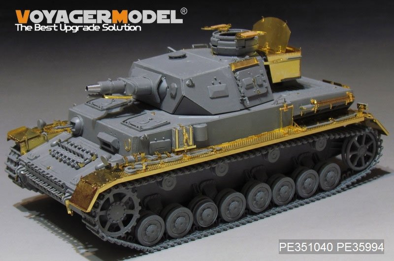 Maquette Voyager PE351040A Char allemand Pz.Kpfw.IV Ausf.F1 Basic (version A sans munitions incluses) (pour Border BT-003) 1/35 – Bild 3