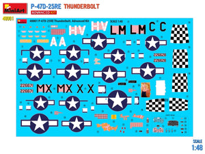 MiniArt 48001 P-47D-25RE Thunderbolt - Kit avancé 1/48 – immagine 2