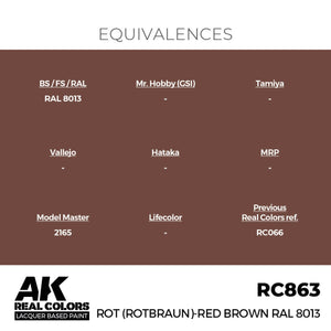 AK Interactive RC863 Rot (Rouge-brun) RAL 8013 17 ml – image 3