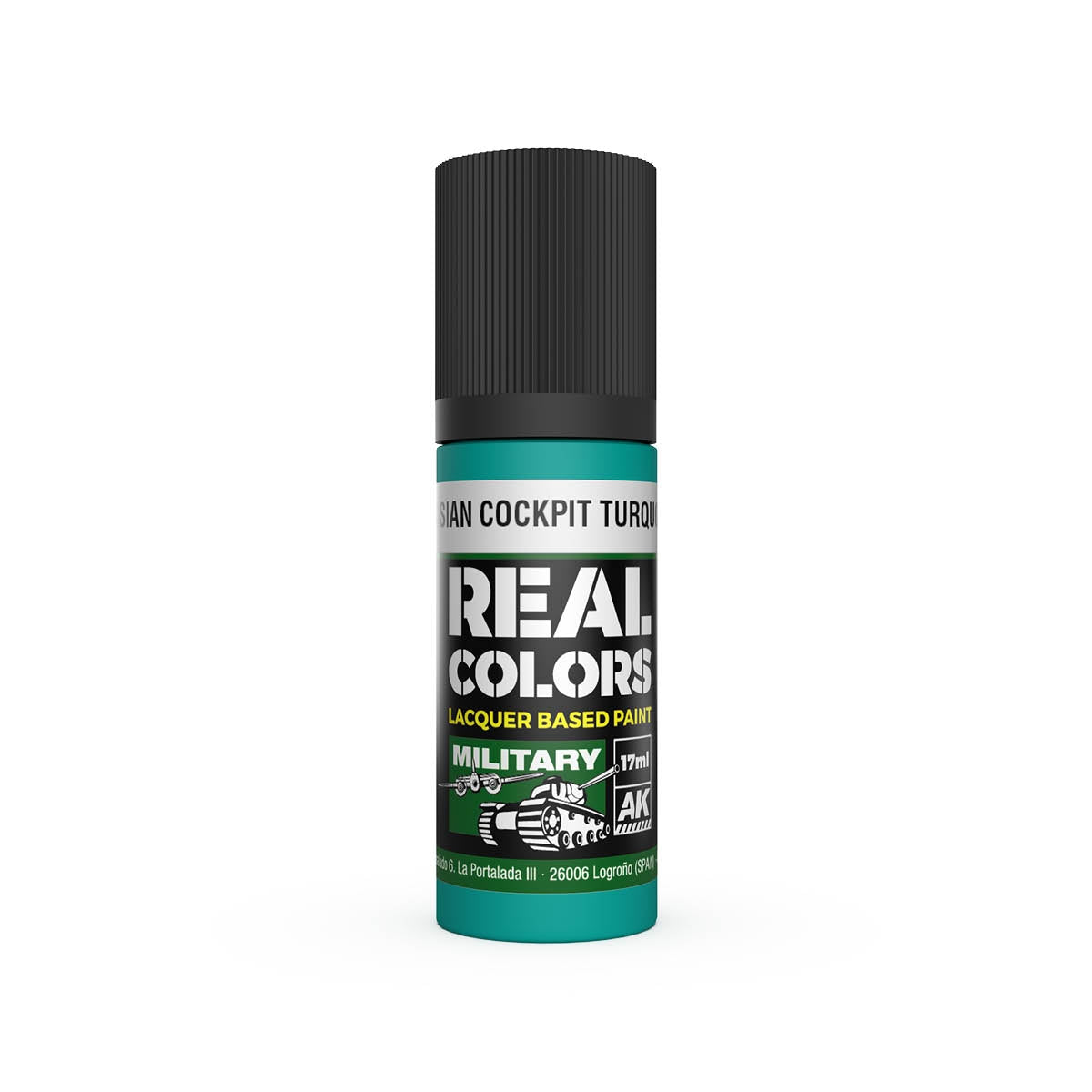 AK Interactive RC980 Cockpit russe Turquoise 17 ml – image 2