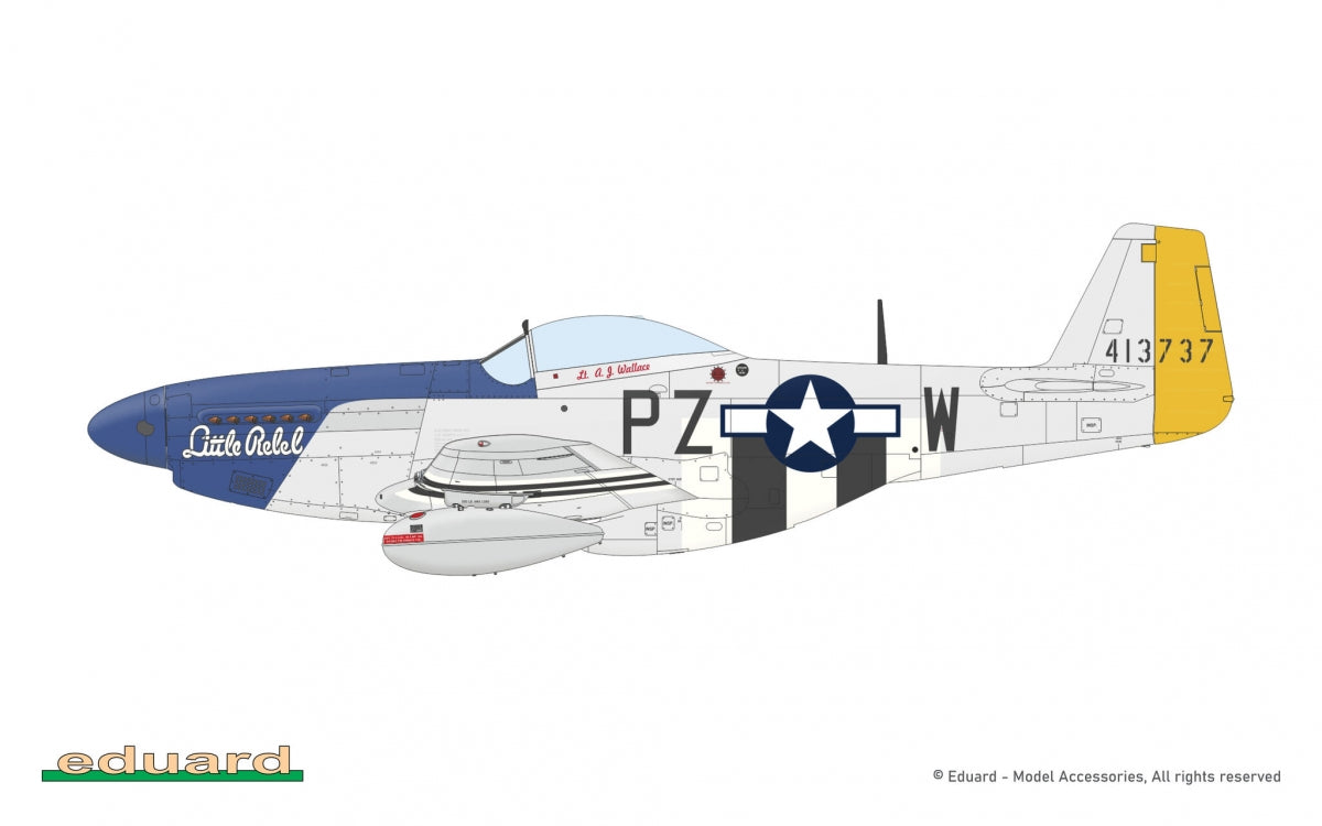 Eduard 7476 P-51D-5 Mustang Weekend Edition 1/72 – image 3
