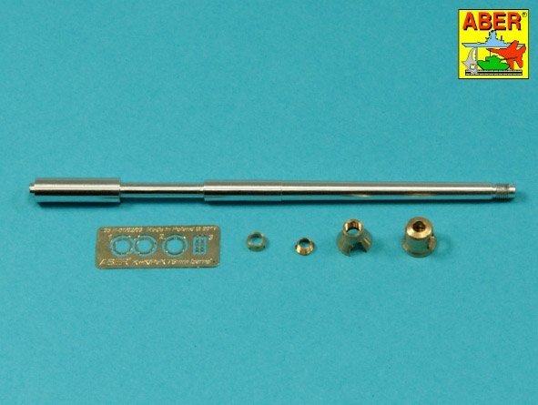 Canon Aber 35L-068N de 75 mm KwK40L/43 avec frein de bouche ancien pour chars allemands Panzer IV Ausf.G à l&amp;#39;échelle 1/35 – imagen 6