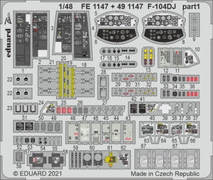 Eduard BIG49282 F-104DJ KINETIC 1/48 – image 3