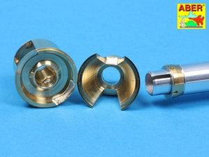 Aber 16L-08 Frein de bouche ancien pour le canon des premiers chars Tiger I et Tiger II (tourelle Porsche) / Frein de bouche ancien pour le canon de 8,8 cm des Tiger I et Tiger II (tourelle Porsche) allemands, échelle 1/16 – image 15