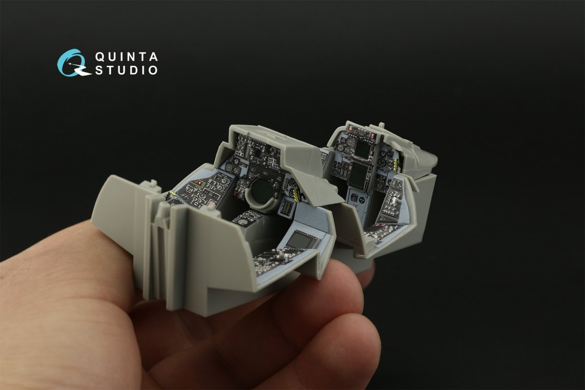 Intérieur imprimé en 3D et coloré pour F-14A (Trumpeter) - Quinta Studio QDS-32098 (petite version) 1/32 – Bild 7