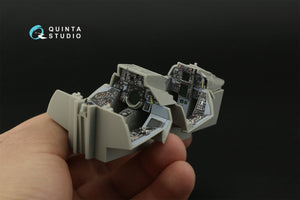 Intérieur imprimé en 3D et coloré pour F-14A (Trumpeter) - Quinta Studio QDS-32098 (petite version) 1/32 – Bild 7