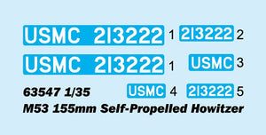 J&amp;#39;adore le kit 63547 M53 Obusier automoteur de 155 mm au 1/35 – image 4