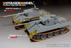 Maquette Voyager PE35804 Panther D V1 allemand de la Seconde Guerre mondiale (modèle de base) pour DROGON 6822 au 1/35 – immagine 2